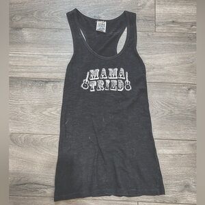 Black Mama Tried Junk Gypsy Racerback Tank - Small
